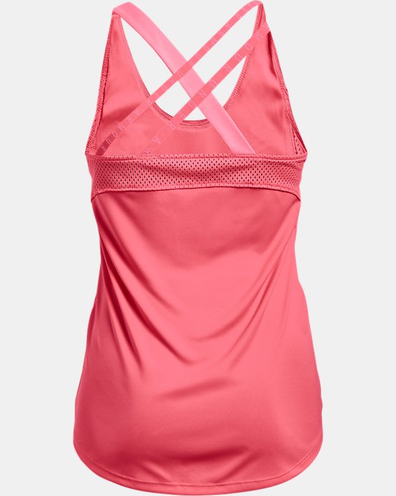 Under Armour ~ Sport œillets Women's HeatGear ® Flowy Tank Top 30 $ Neuf avec étiquettes 